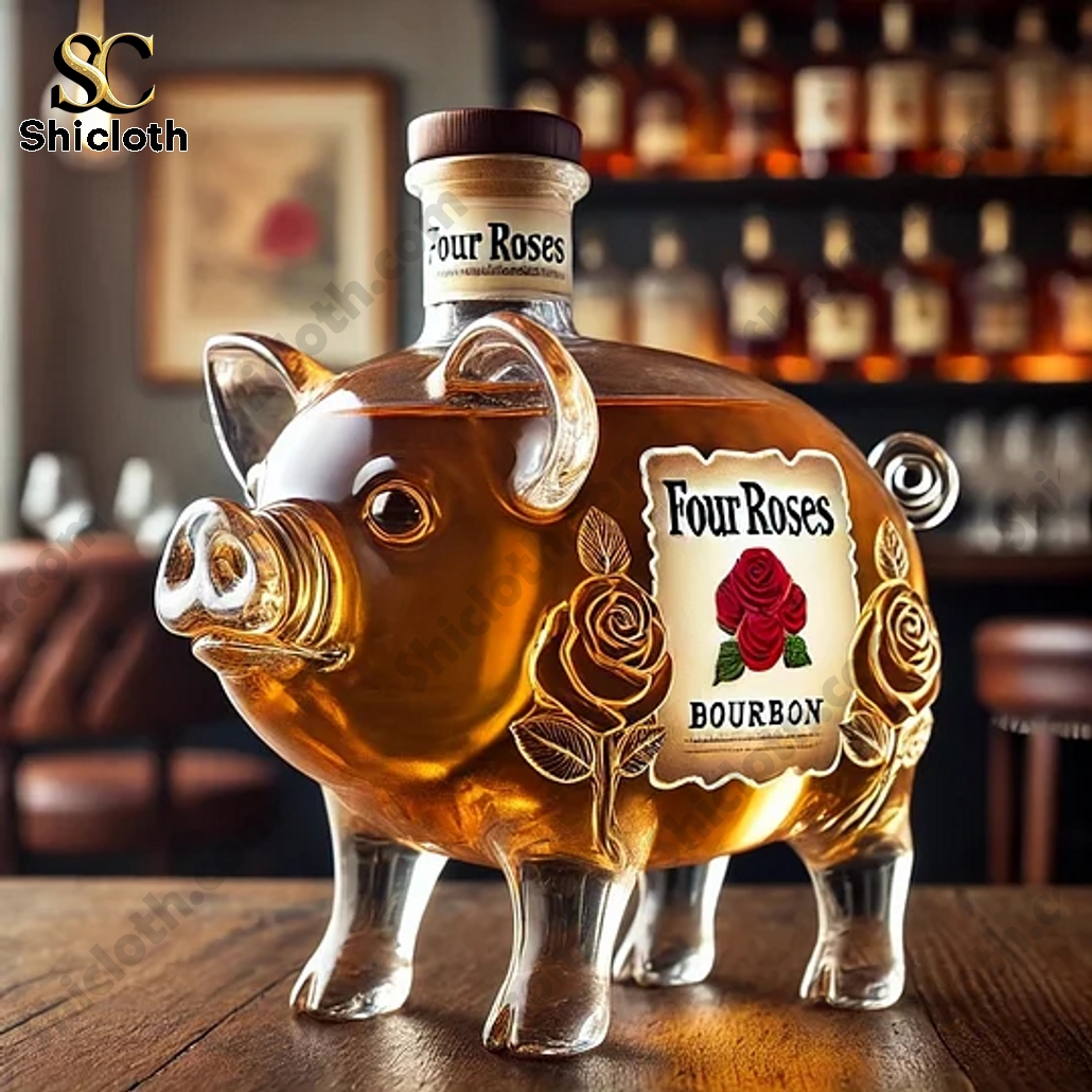 LIMITED Pig Crown Royal Whiskey Bottle 6 LIMITED Pig Crown Royal Whiskey Bottle - Image 6