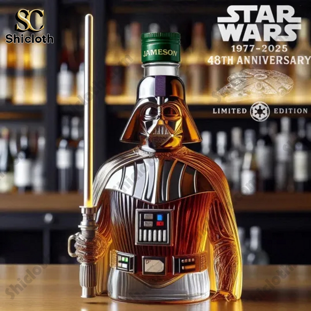 Star Wars 48th Anniversary Crown Royal Whiskey Bottle 4 Star Wars 48th Anniversary Crown Royal Whiskey Bottle - Image 4