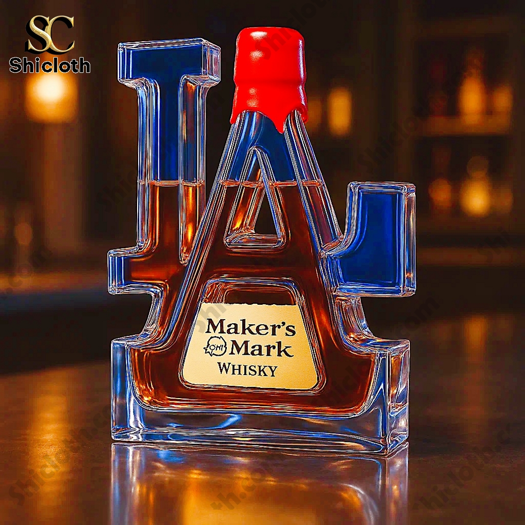 Los Angeles Dodgers Crown Royal Whiskey Bottle 3 Los Angeles Dodgers Crown Royal Whiskey Bottle - Image 3