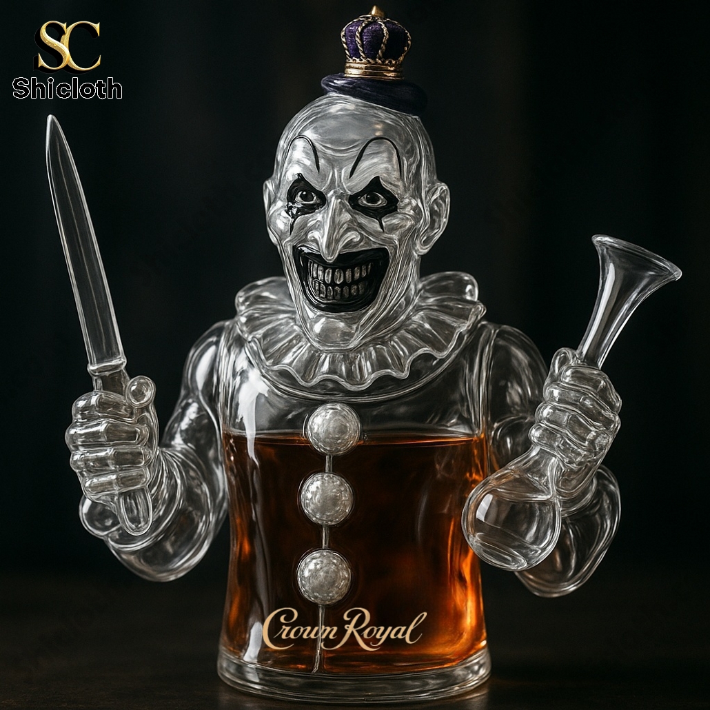 NEW Art the Clown Whiskey Bottle