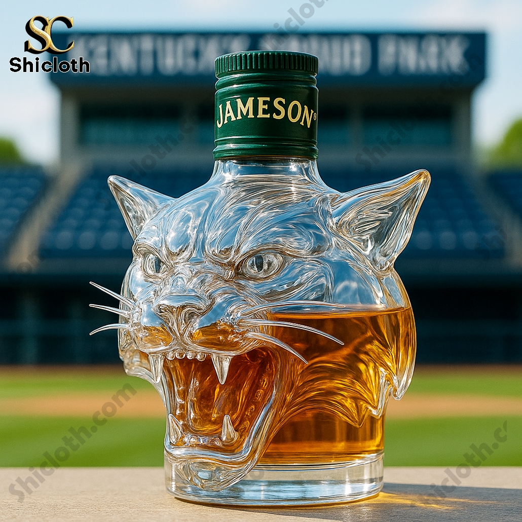 NEW Kentucky Wildcat Whiskey Bottle 6 NEW Kentucky Wildcat Whiskey Bottle - Image 6