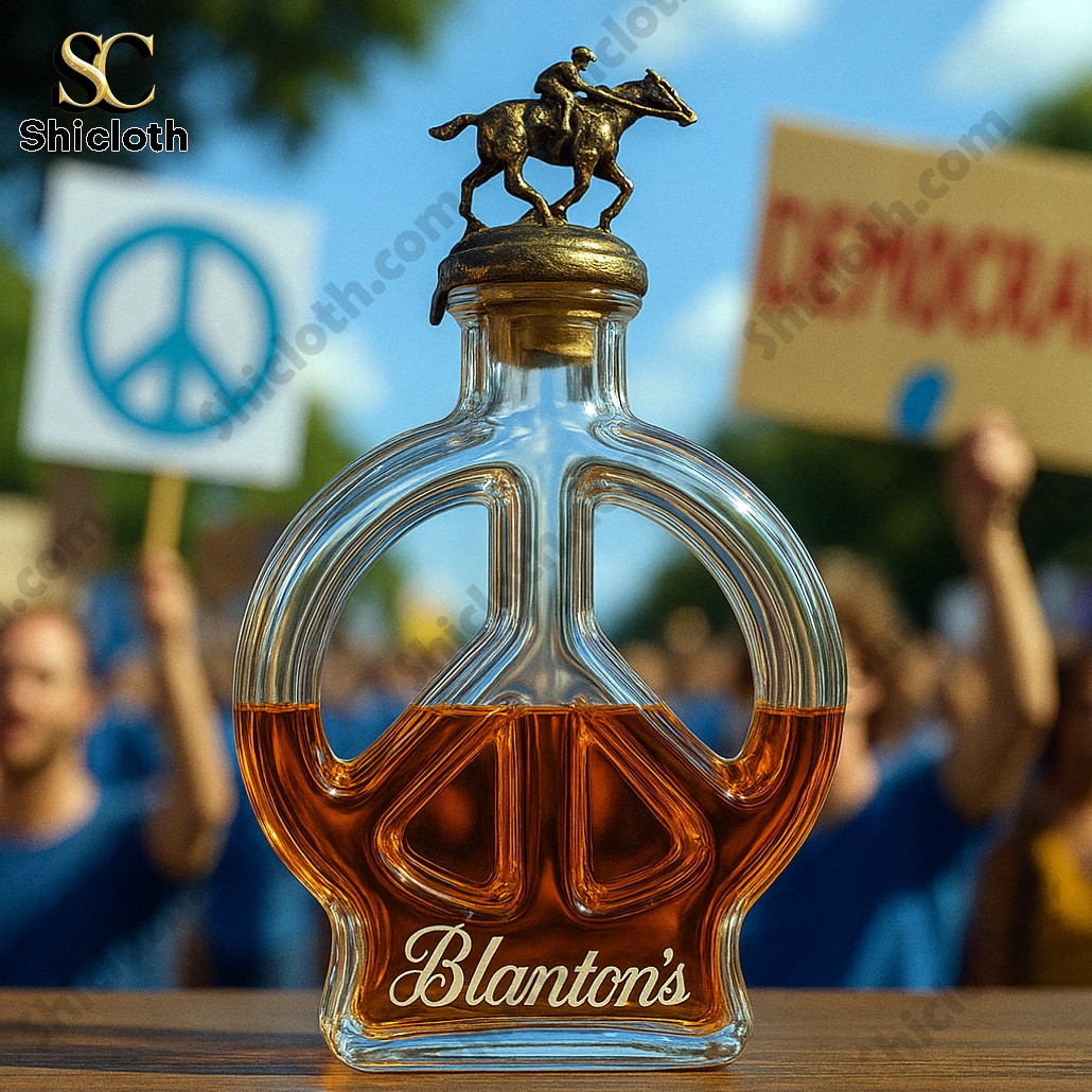 NEW Peace & Love Whiskey Bottle 6 NEW Peace & Love Whiskey Bottle - Image 6