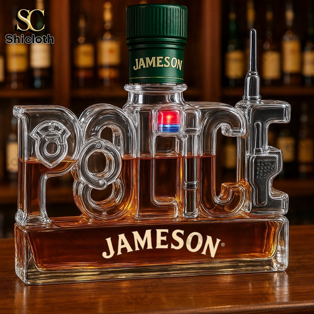 NEW POLICE Whiskey Bottle 3 NEW POLICE Whiskey Bottle - Image 3