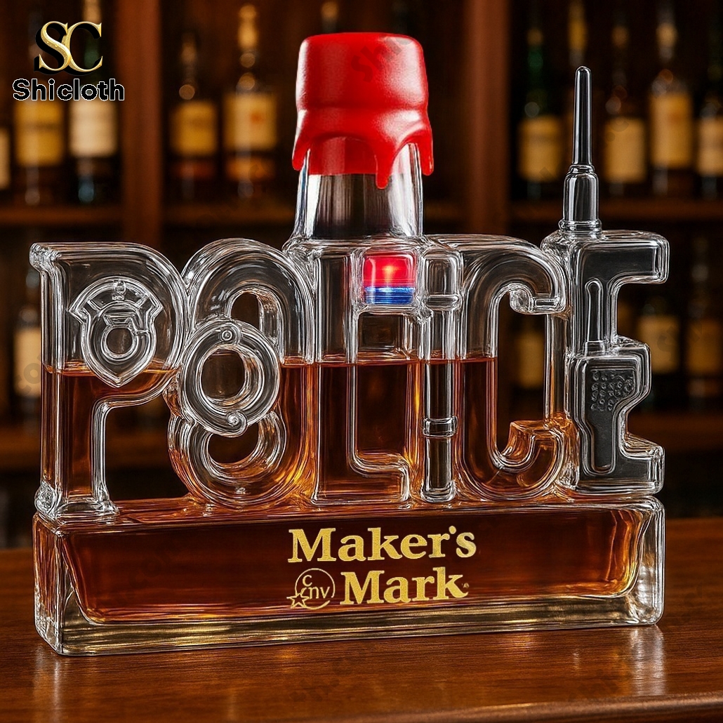 NEW POLICE Whiskey Bottle 4 NEW POLICE Whiskey Bottle - Image 4