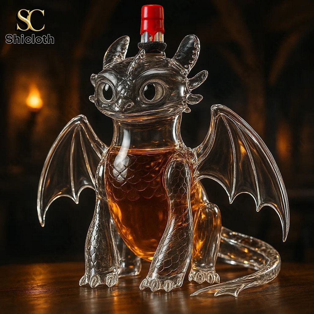 NEW Toothless Whiskey Bottle 3 NEW Toothless Whiskey Bottle - Image 3