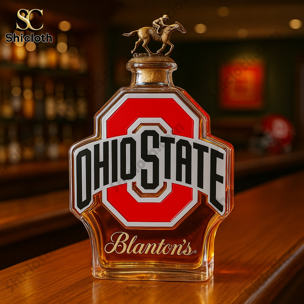 Ohio State University Crown Royal Whiskey Bottle 3 Ohio State University Crown Royal Whiskey Bottle - Image 3