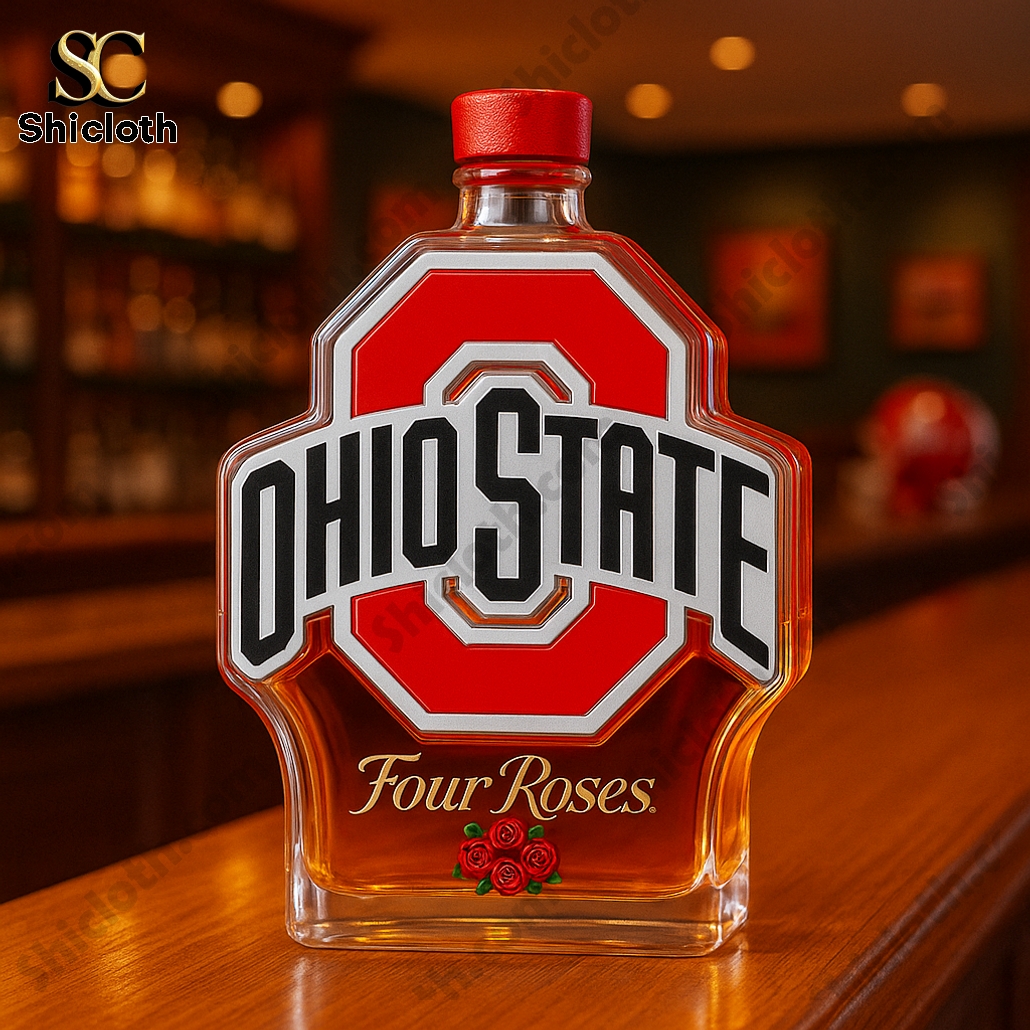 Ohio State University Crown Royal Whiskey Bottle 6 Ohio State University Crown Royal Whiskey Bottle - Image 6