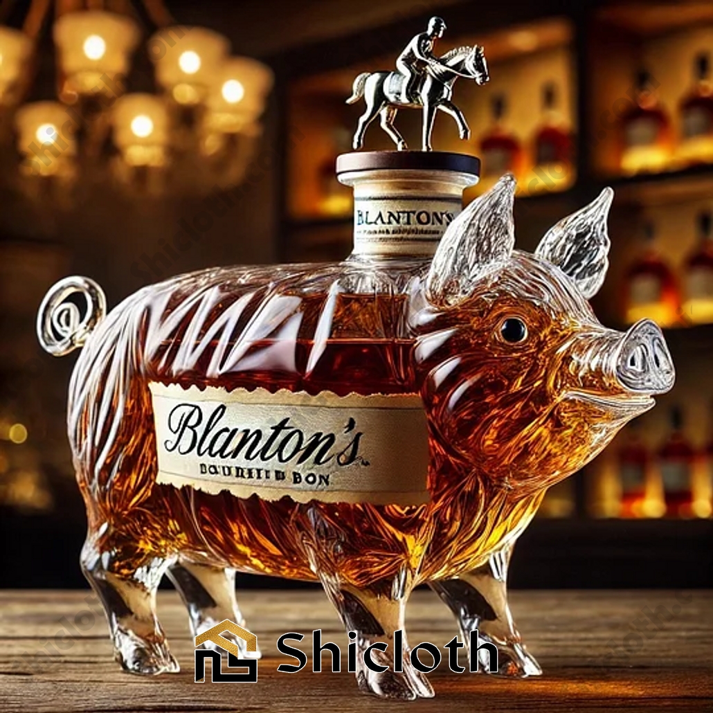 Pig Whiskey Bottle 4 Pig Whiskey Bottle - Image 4