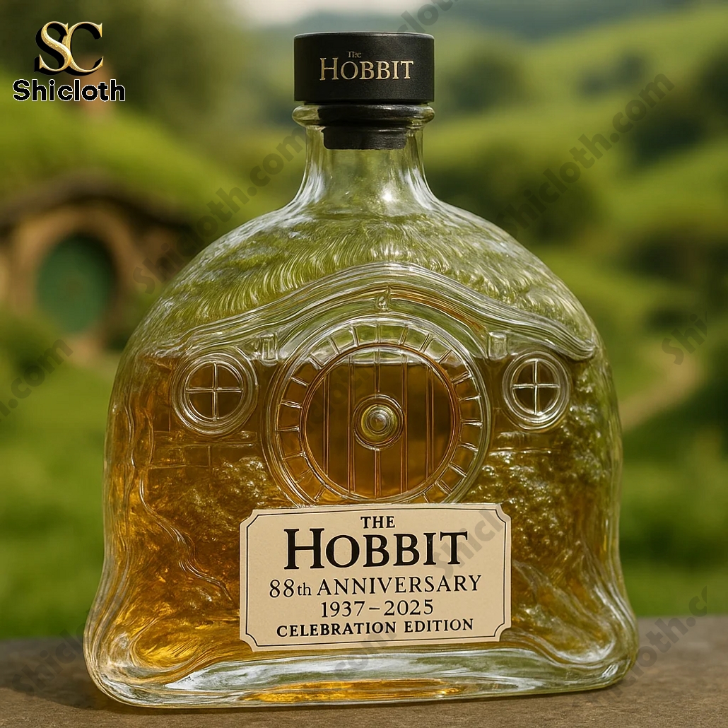 The Hobbit 88th Anniversary Whiskey Bottle