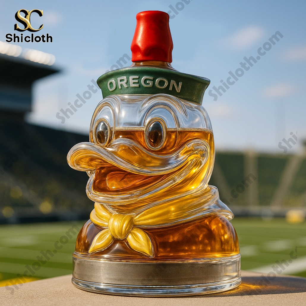 University of Oregon Duck Whiskey Bottle 4 University of Oregon Duck Whiskey Bottle - Image 4