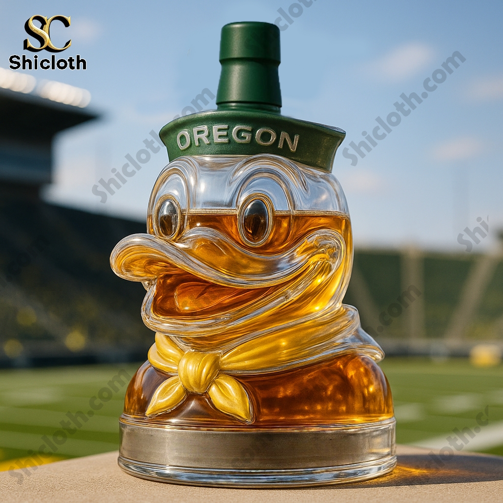 University of Oregon Duck Whiskey Bottle 6 University of Oregon Duck Whiskey Bottle - Image 6