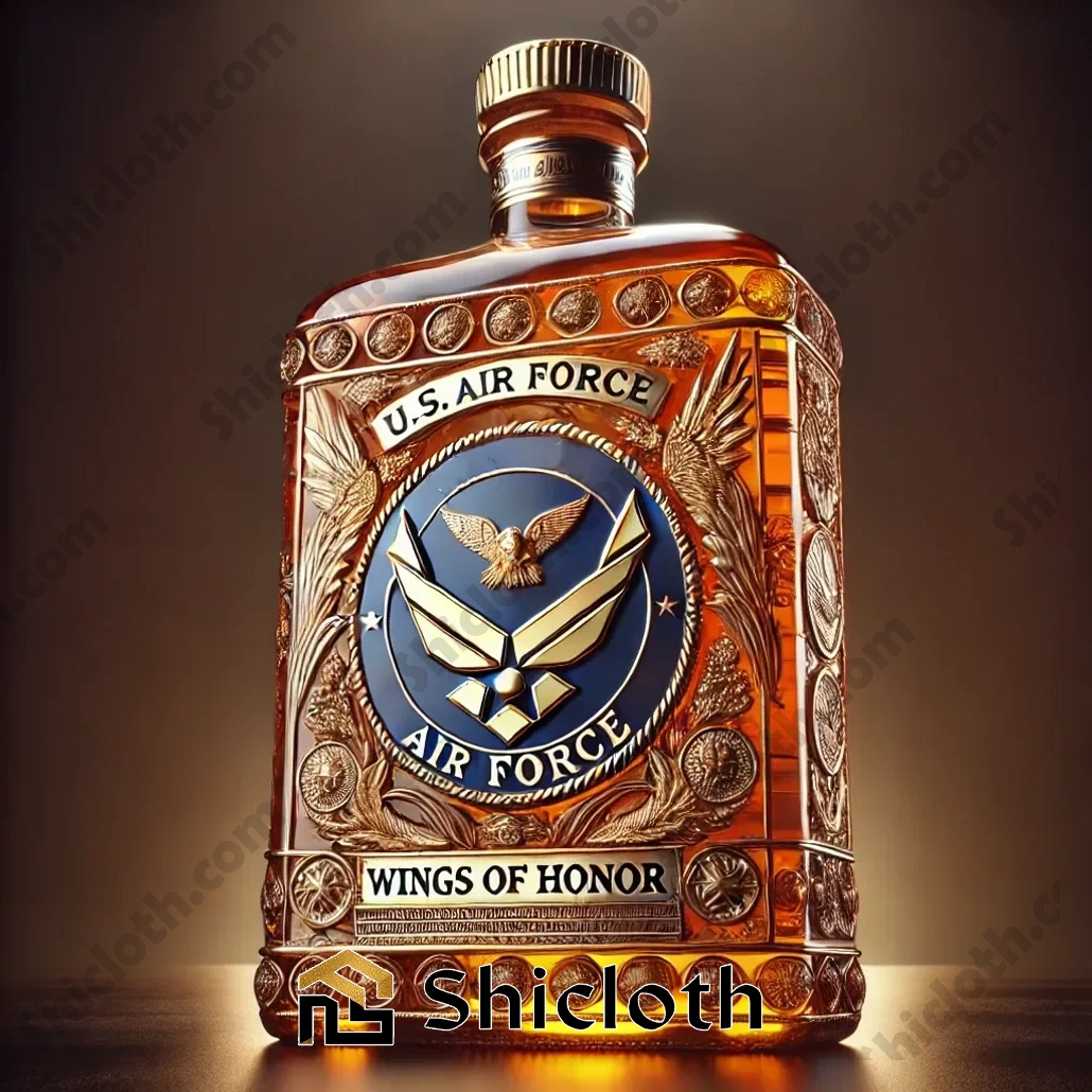 US Military Veteran Whiskey Bottle 4 US Military Veteran Whiskey Bottle - Image 4