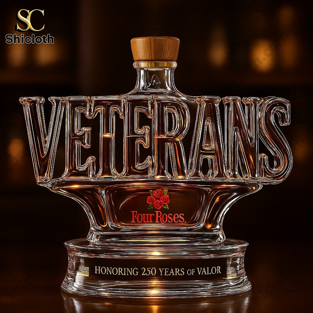Veterans 250 Years Of Valor Whiskey Bottle 6 Veterans 250 Years Of Valor Whiskey Bottle - Image 6