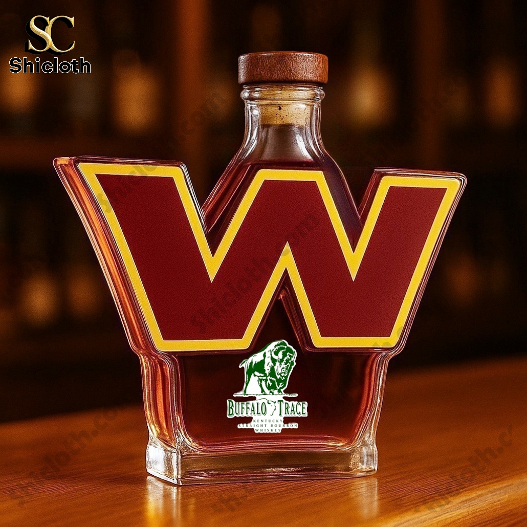 Washington Commanders Crown Royal Whiskey Bottle 3 Washington Commanders Crown Royal Whiskey Bottle - Image 3