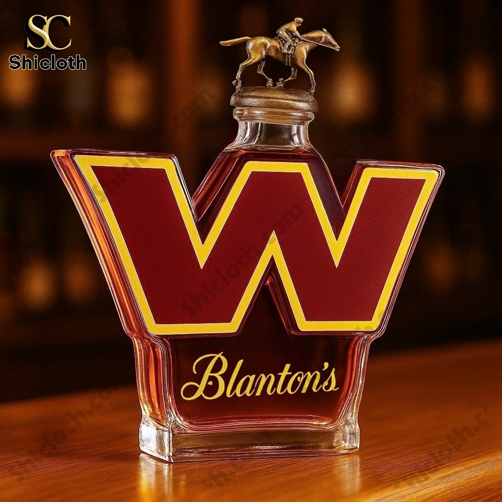 Washington Commanders Crown Royal Whiskey Bottle 4 Washington Commanders Crown Royal Whiskey Bottle - Image 4