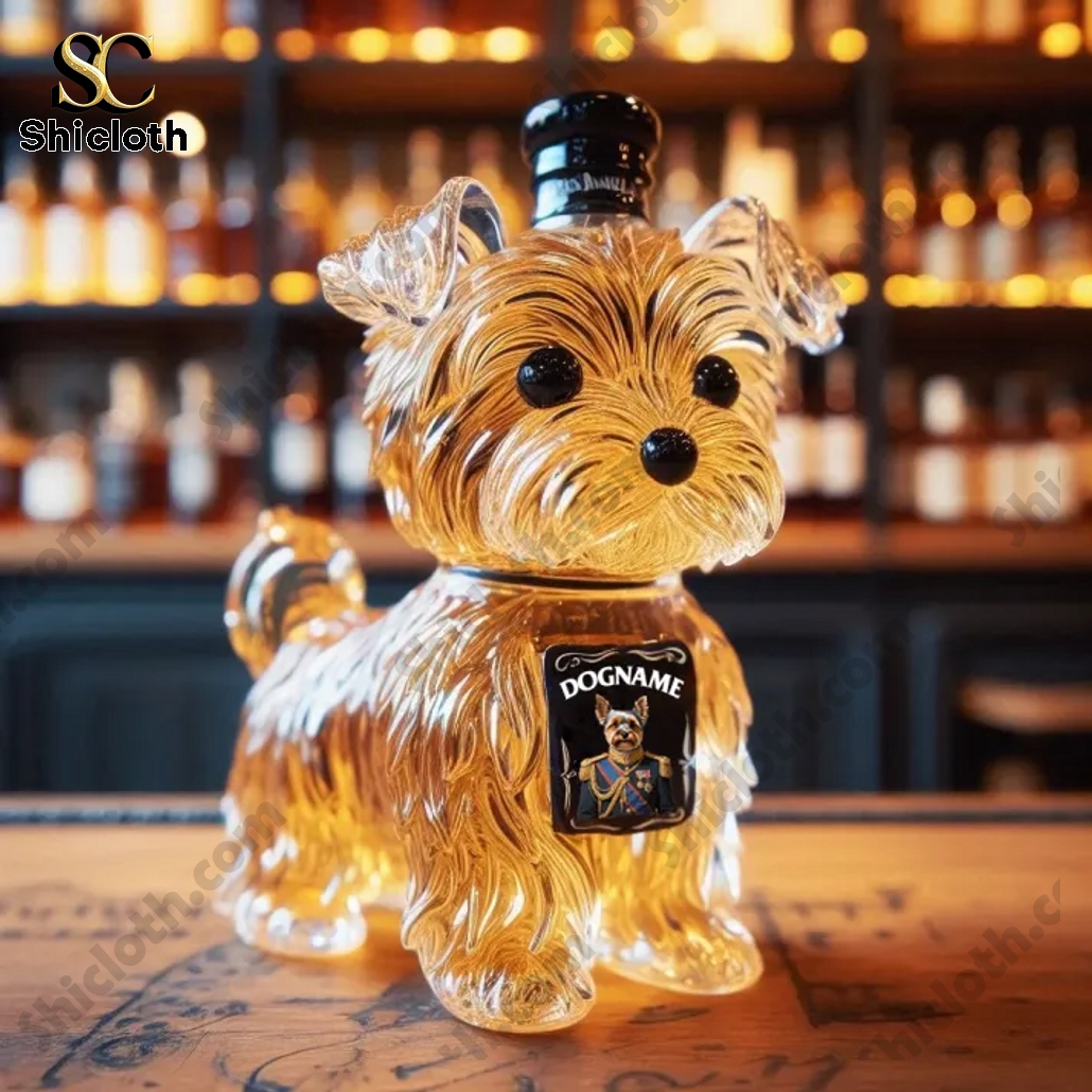 West Highland White Terrier Whiskey Bottle