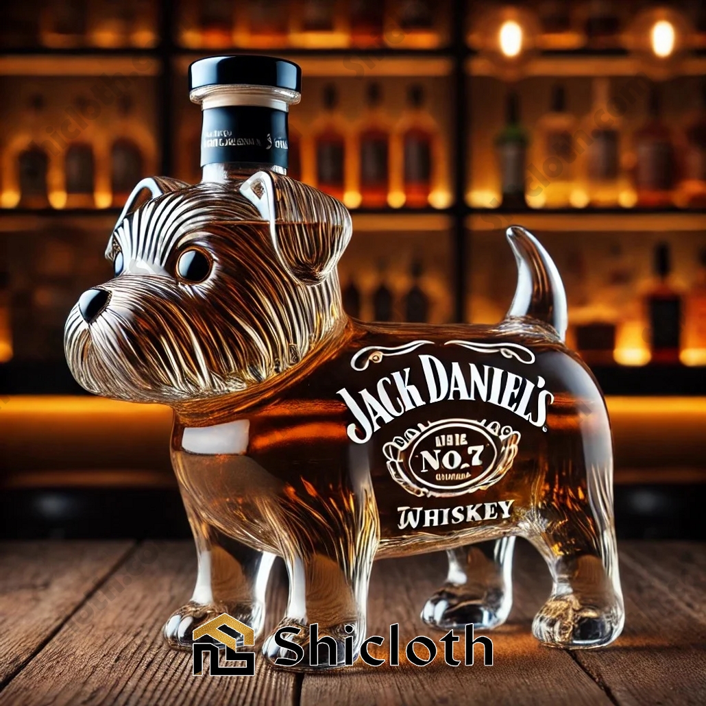 Yorkie Spirits Whiskey Bottle