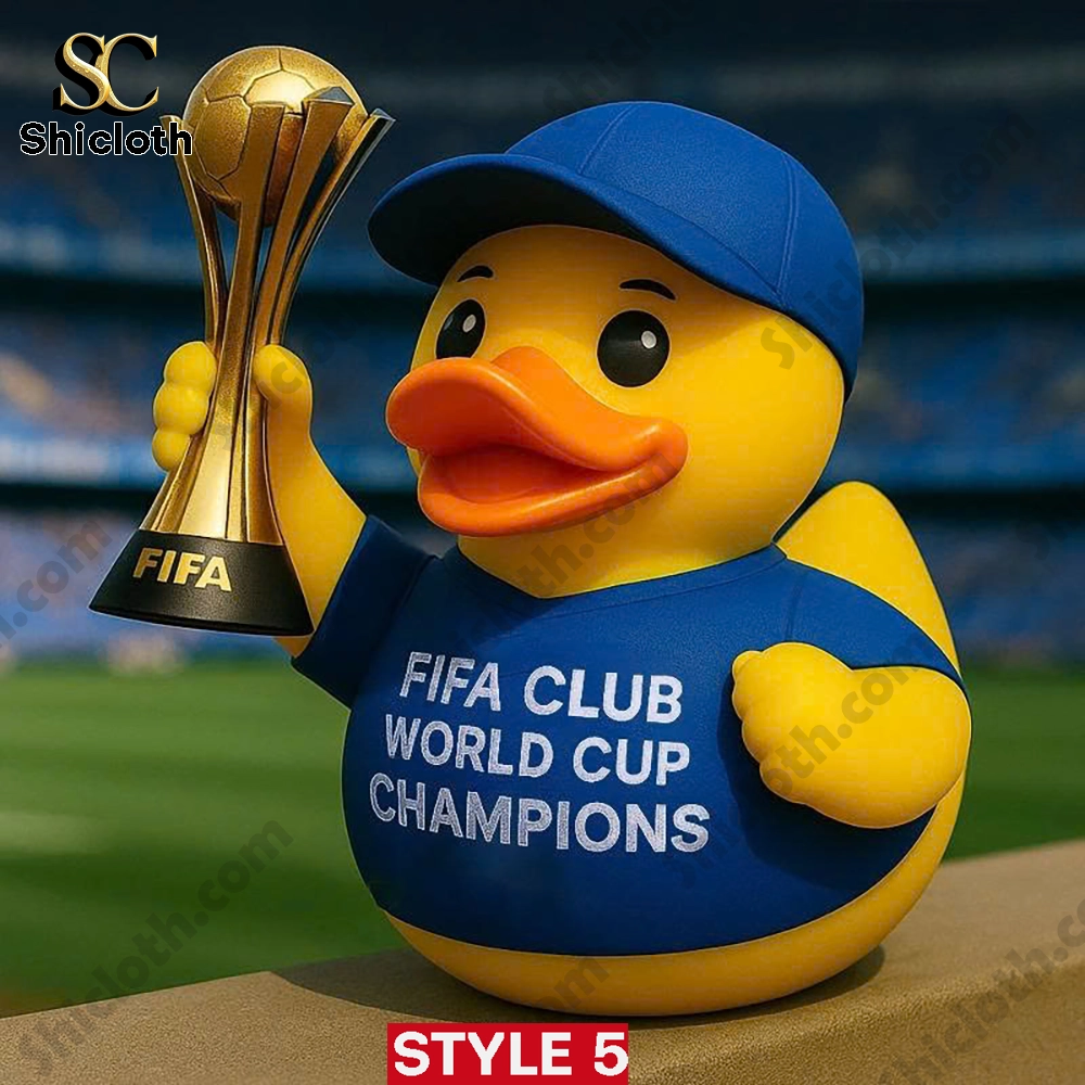 Chelsea FIFA Club World Cup 2025 Champions Duck Ornament 9 Chelsea FIFA Club World Cup 2025 Champions Duck Ornament - Image 9