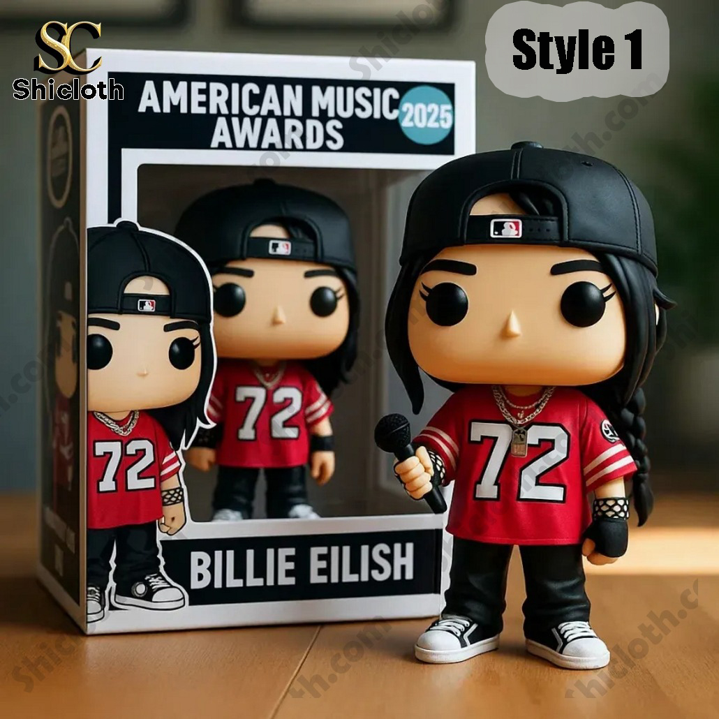 Billie Eilish AMA 2025 Commemorative Pop Figure Doll