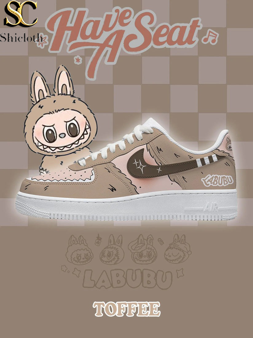 Labubu Toffee Air Force 1 Shoes