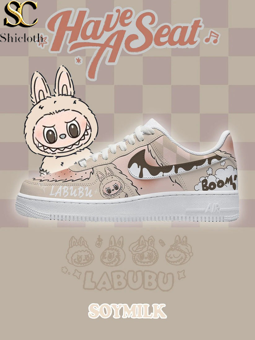 Labubu Soymilk Air Force 1 Shoes