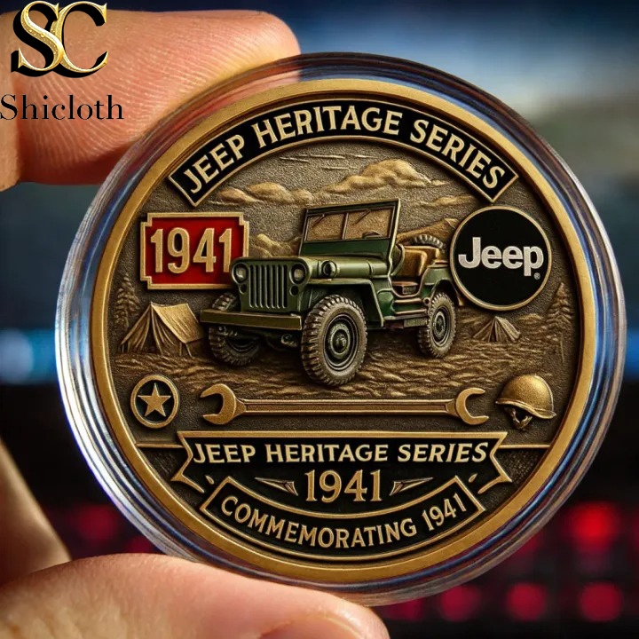 Limited Edition 1941 Jeep Commemorative Coin