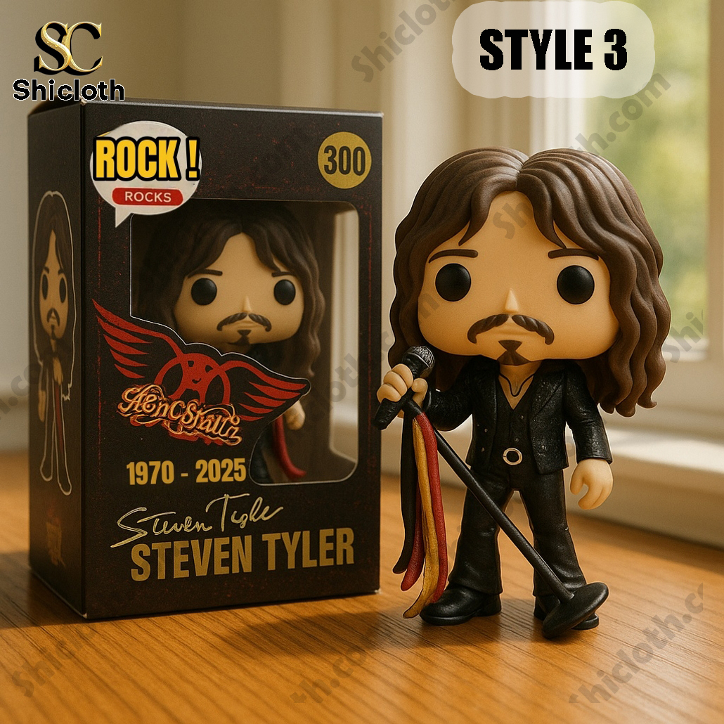 Aerosmith Rock Band 1970–2035 Pop Figure Doll 3 Aerosmith Rock Band 1970–2035 Pop Figure Doll - Image 3