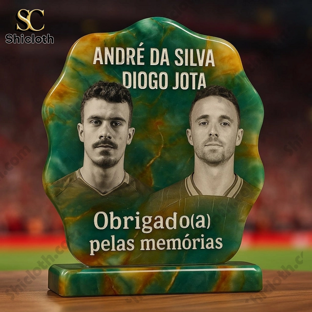 André Da Silva Diogo Jota Obrigado Pelas Memórias Placa de acrílico Acrylic Plaque