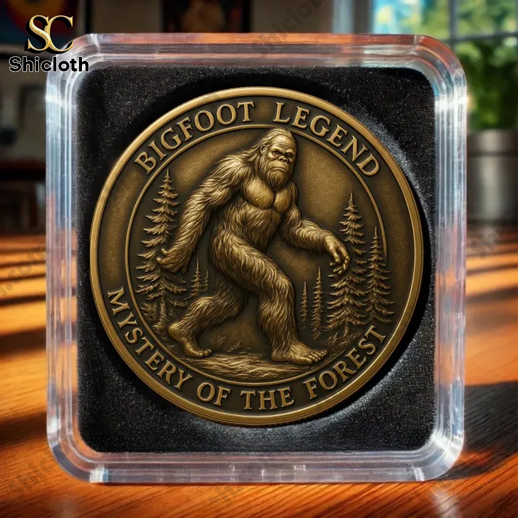 Bigfoot Legend Mystery Of The Forest Commemorative Coin