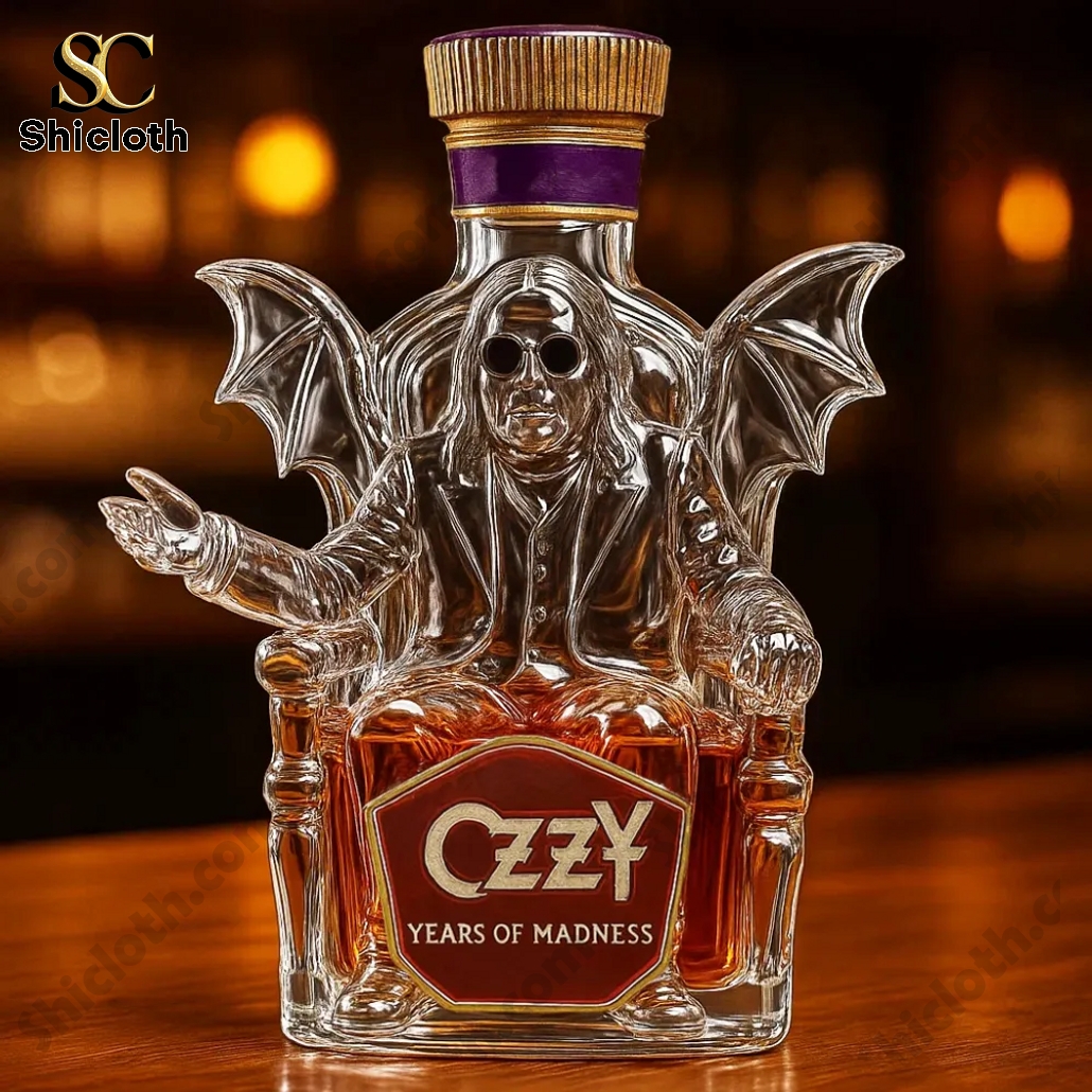 Black Sabbath Ozzy Osbourne Back to the Beginning Limited Edition Whiskey Bottle