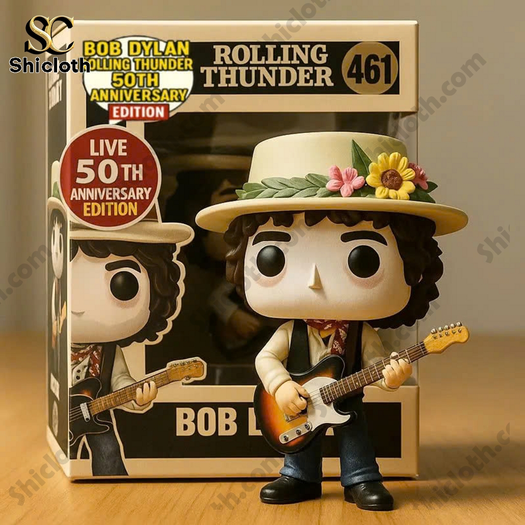 Bob Dylan Rolling Thunder 50th Anniversary Pop Figure Doll