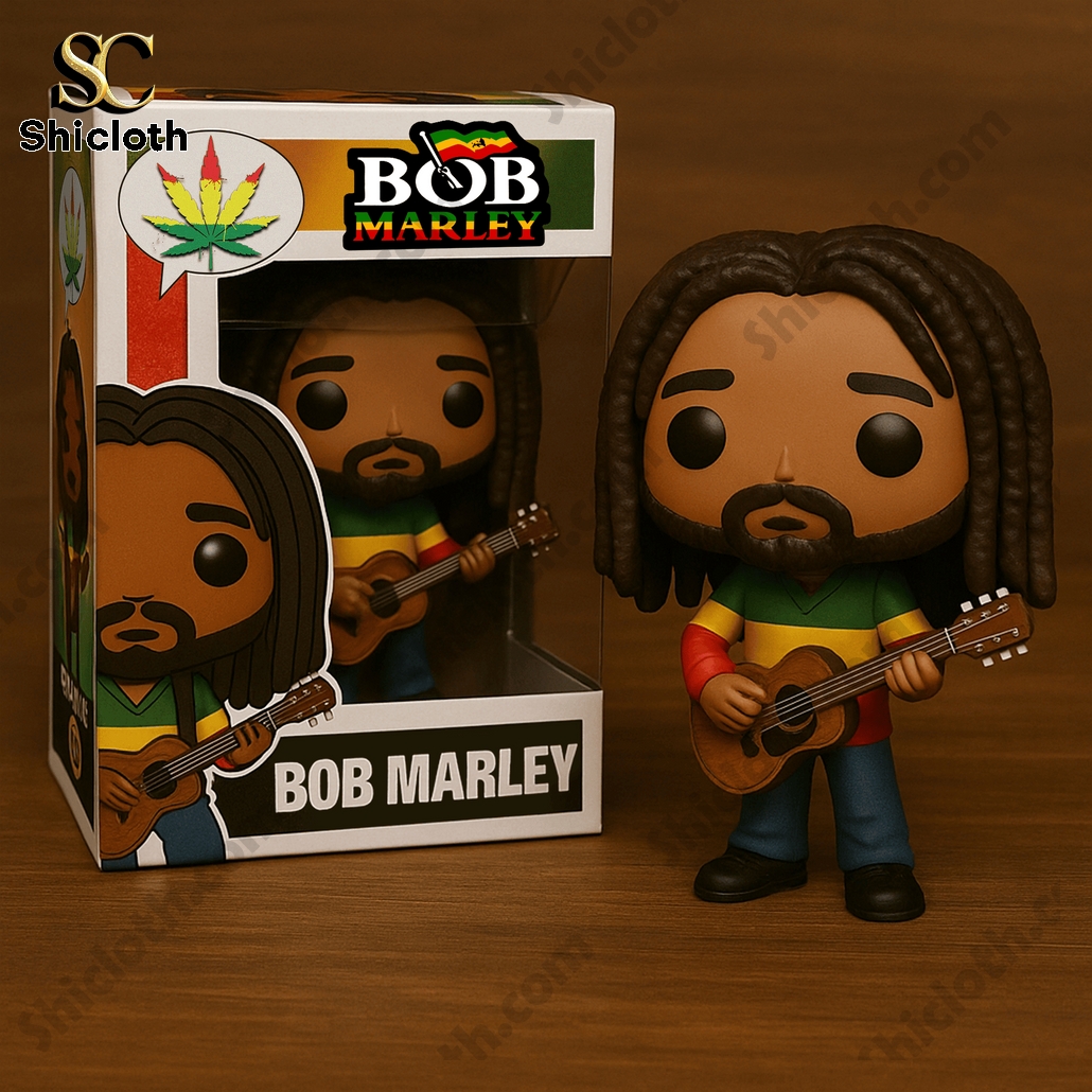 Bob Marley Pop Figure Doll Perfect Gift For Fan