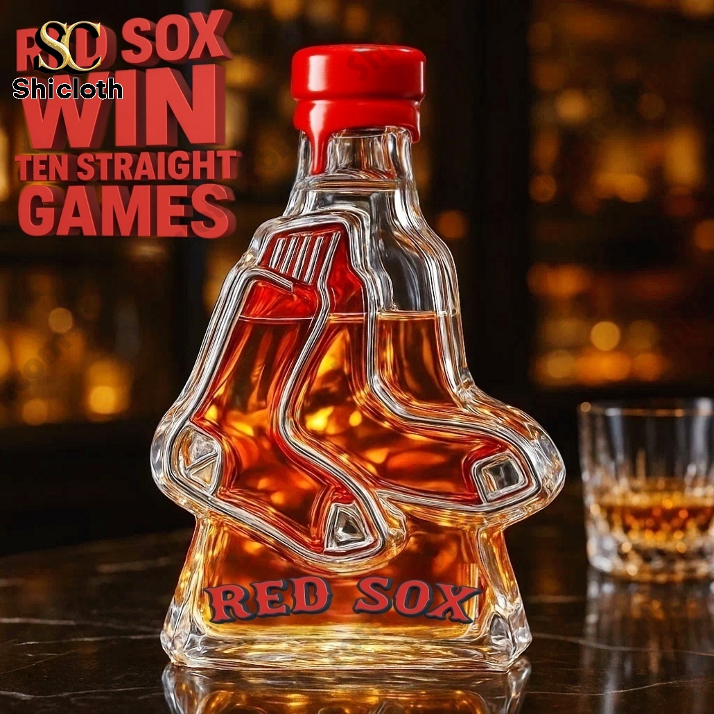 Boston Red Sox 10-Winning Straight Whiskey Bottle 3 Boston Red Sox 10-Winning Straight Whiskey Bottle - Image 3