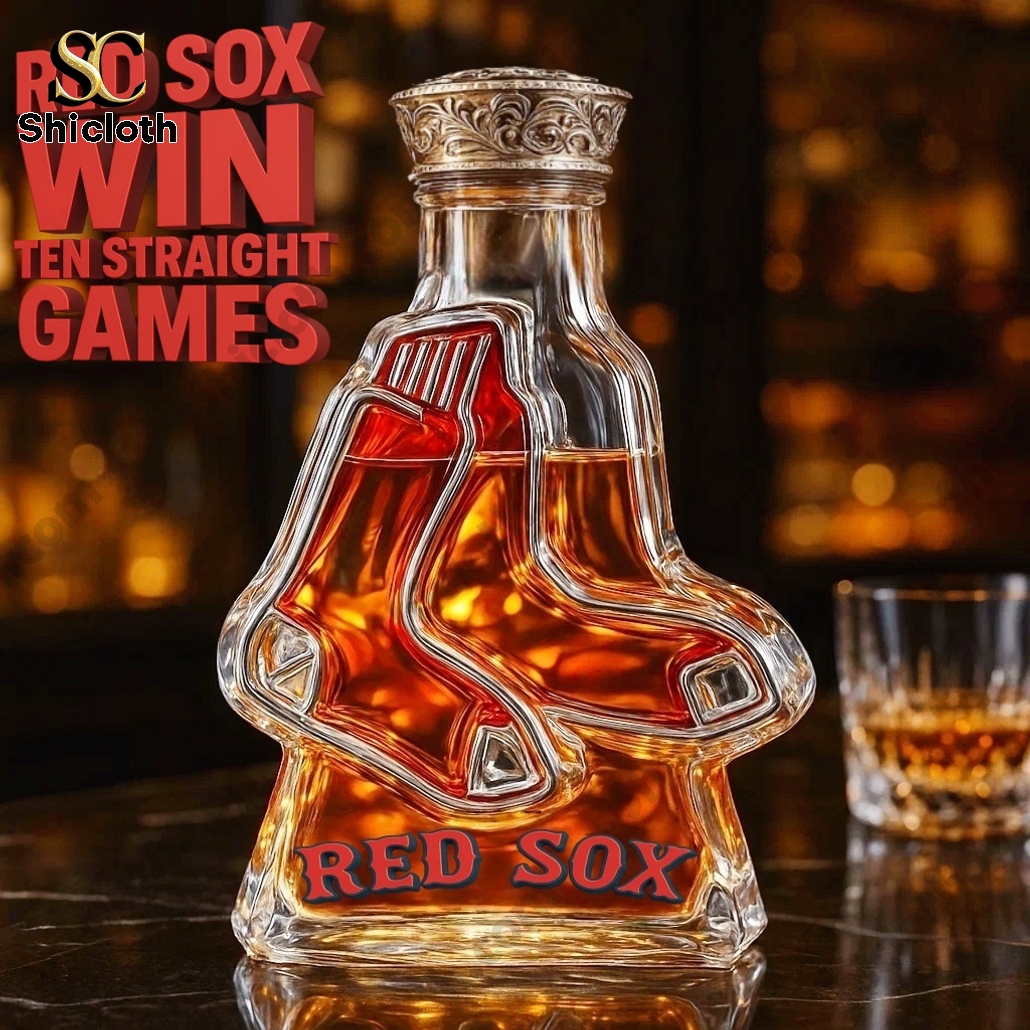 Boston Red Sox 10-Winning Straight Whiskey Bottle 4 Boston Red Sox 10-Winning Straight Whiskey Bottle - Image 4