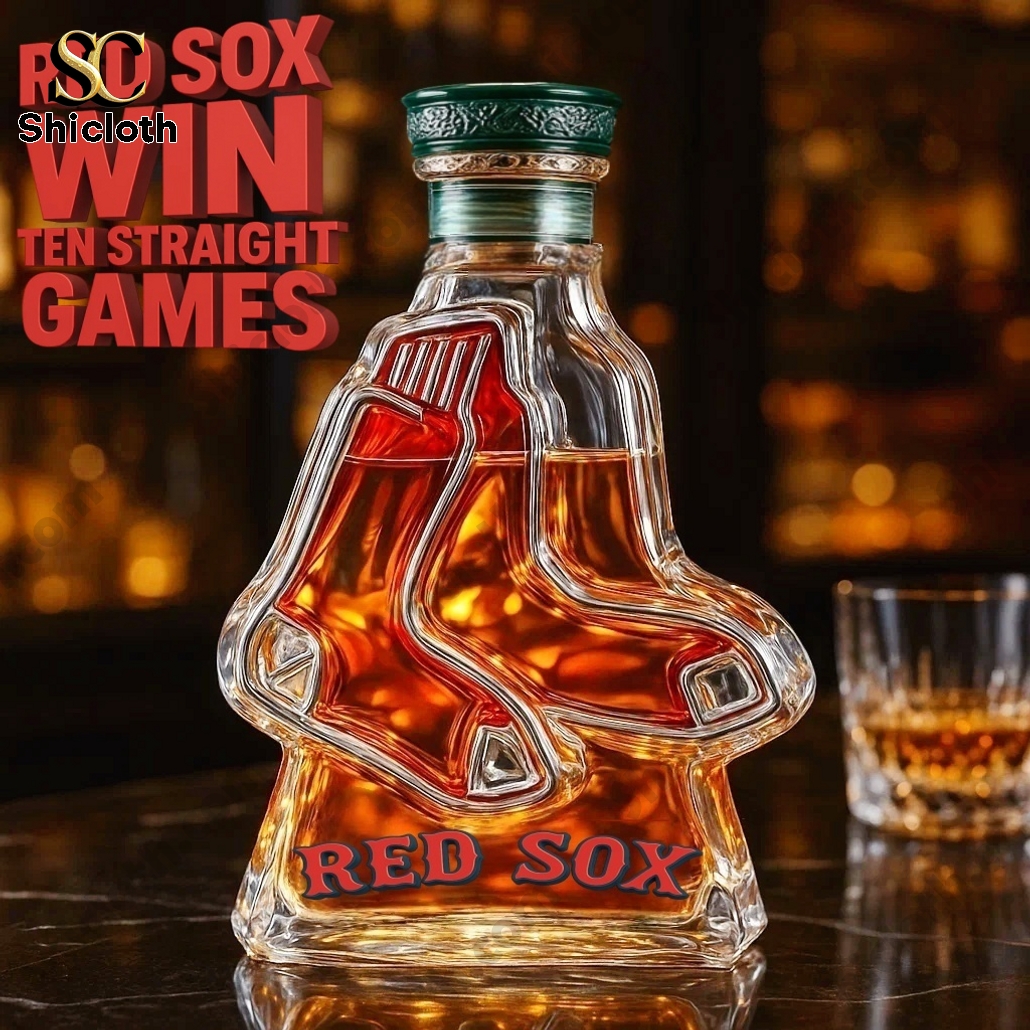 Boston Red Sox 10-Winning Straight Whiskey Bottle 6 Boston Red Sox 10-Winning Straight Whiskey Bottle - Image 6