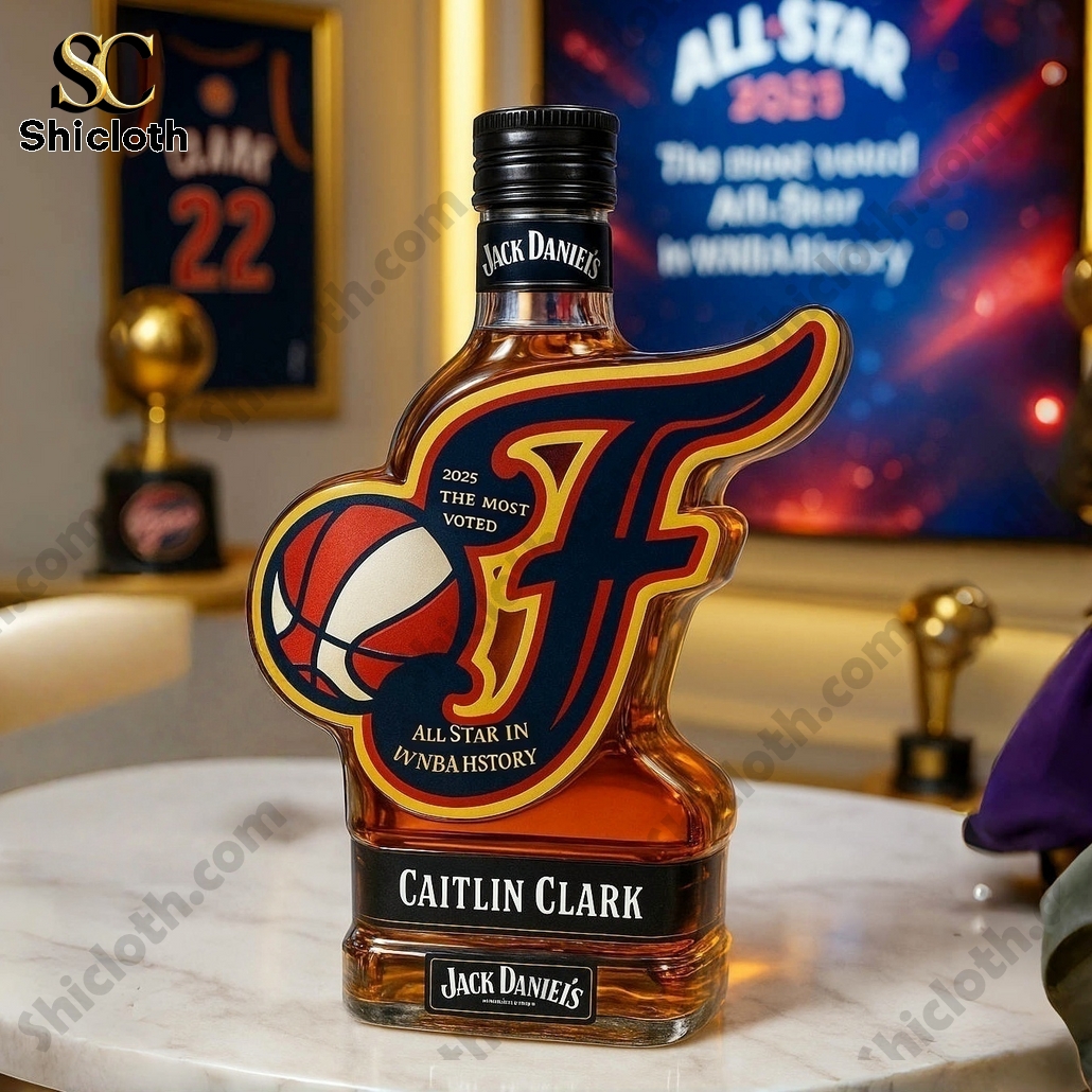 Caitlin Clark 2025 All-Star Captain Whiskey Bottle 3 Caitlin Clark 2025 All-Star Captain Whiskey Bottle - Image 3