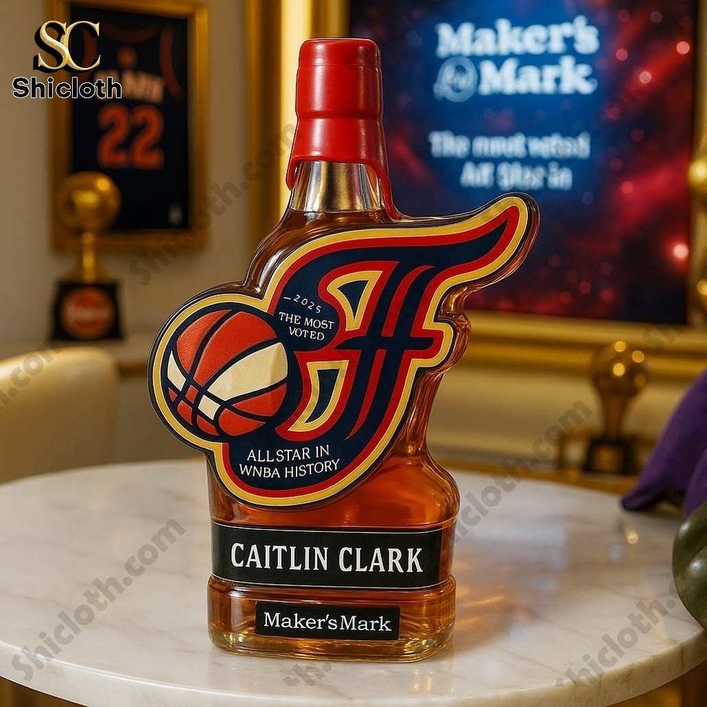 Caitlin Clark 2025 All-Star Captain Whiskey Bottle 4 Caitlin Clark 2025 All-Star Captain Whiskey Bottle - Image 4