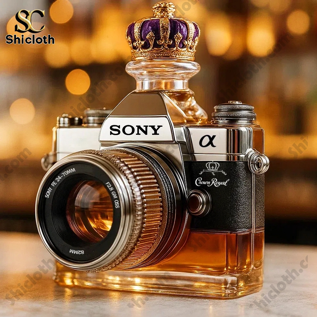 Canon/Sony Camera Limited Edition Whiskey Bottle 3 Canon/Sony Camera Limited Edition Whiskey Bottle - Image 3