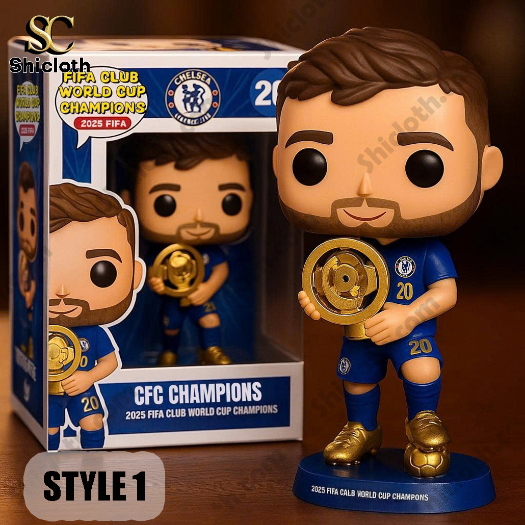 Chelsea FC FIFA Club World Cup 2025 Champions Pop Figure Doll