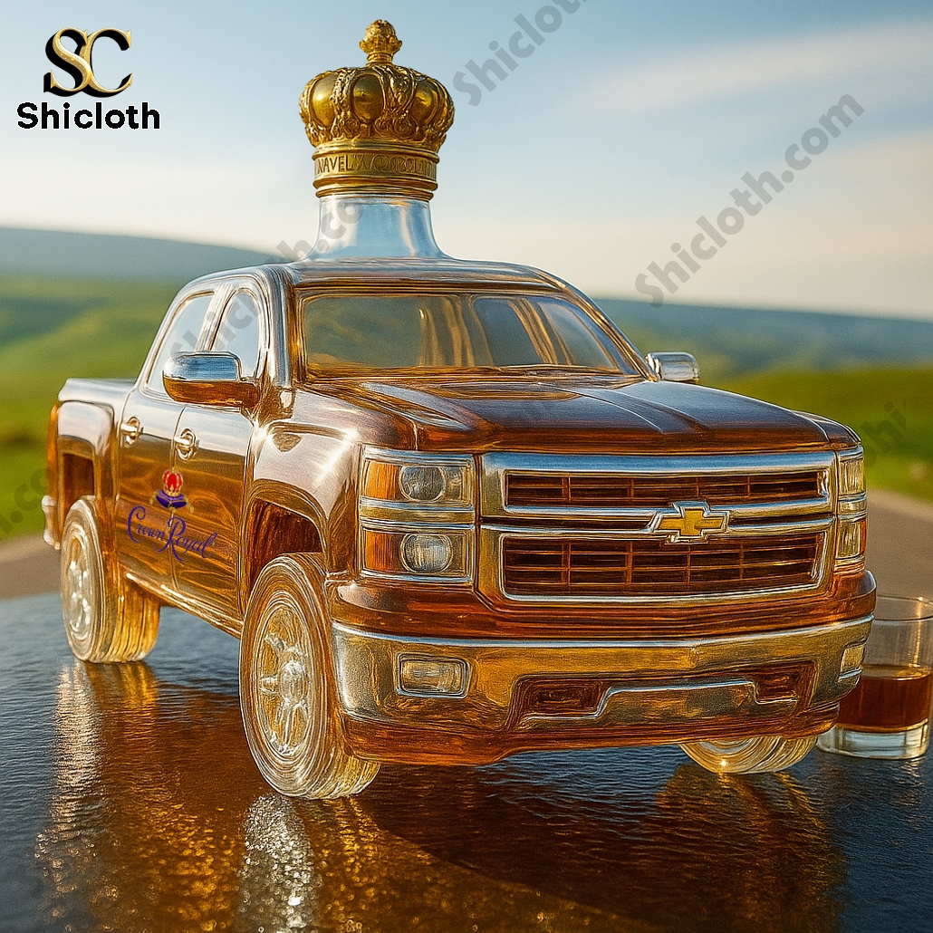 Chevrolet Silverado Whiskey Bottle