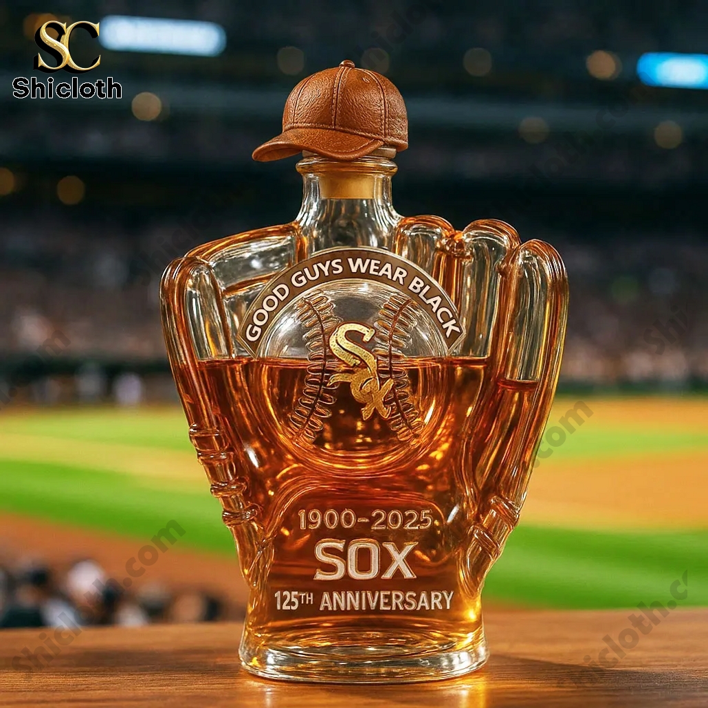 Chicago White Sox Whiskey Bottle 125TH ANNIVERSARY EDITION