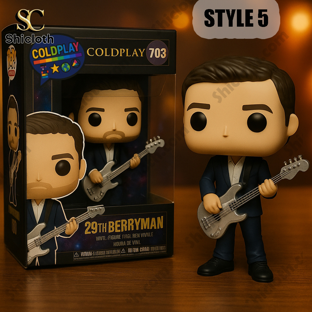 Coldplay 29th Anniversary Pop Figure Doll 5 Coldplay 29th Anniversary Pop Figure Doll - Image 5