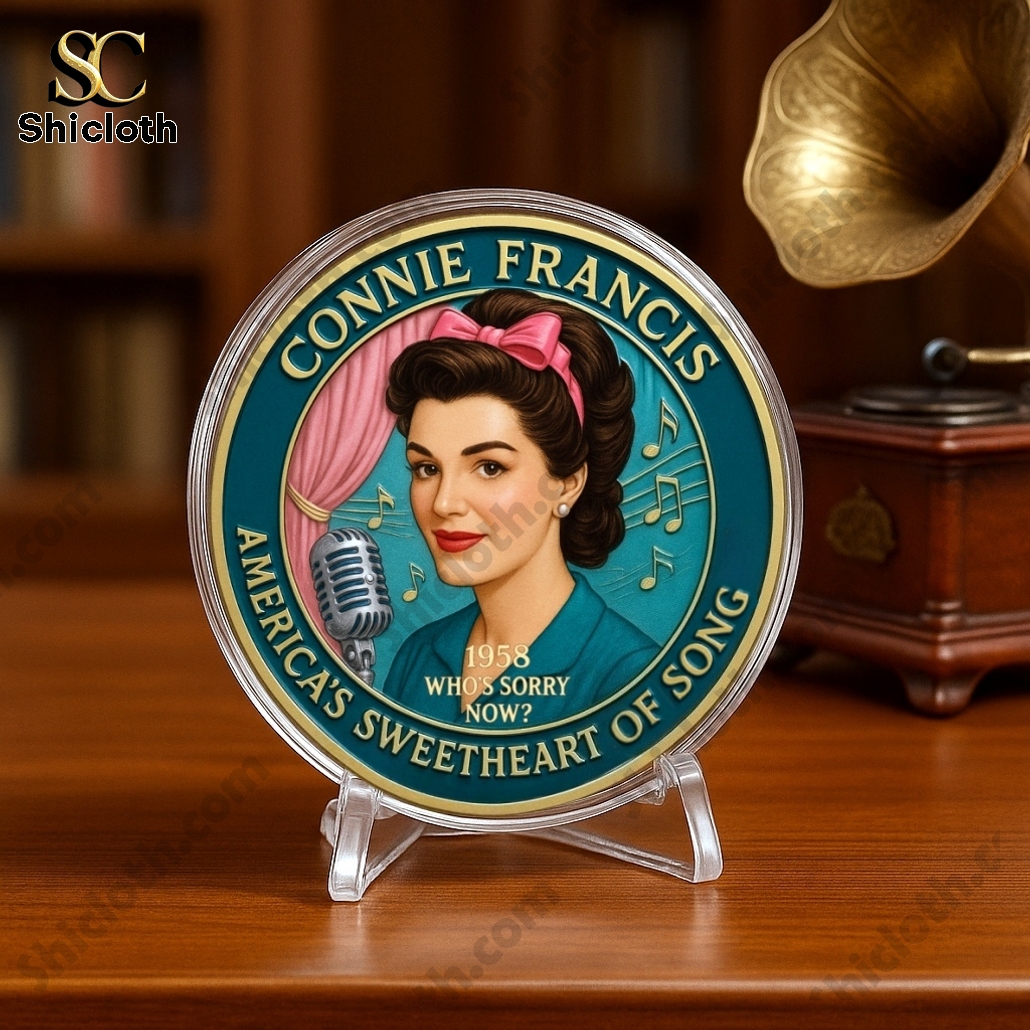 Connie Francis America's Sweetheart Of Song Coin