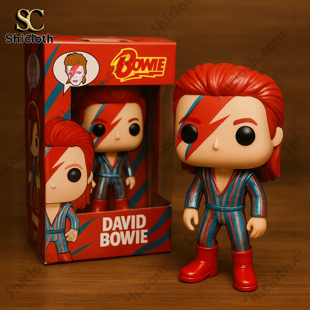 David Bowie 1947-2016 Pop Figure Doll