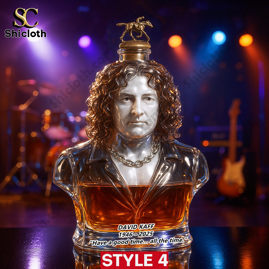 DAVID KAFF Commemorative Whiskey Bottle 3 DAVID KAFF Commemorative Whiskey Bottle - Image 3