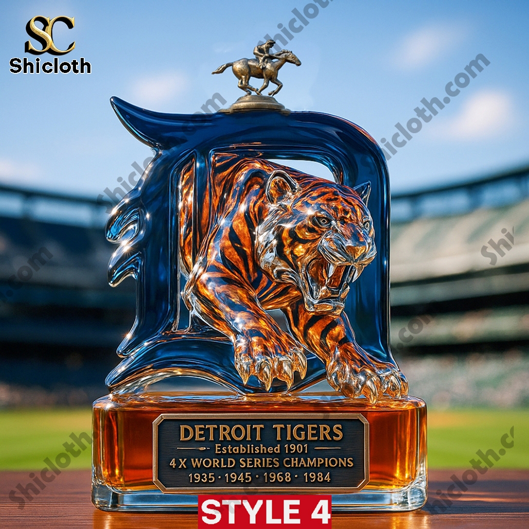 Detroit Tigers MLB Limited 2025 Whiskey Bottle 7 Detroit Tigers MLB Limited 2025 Whiskey Bottle - Image 7