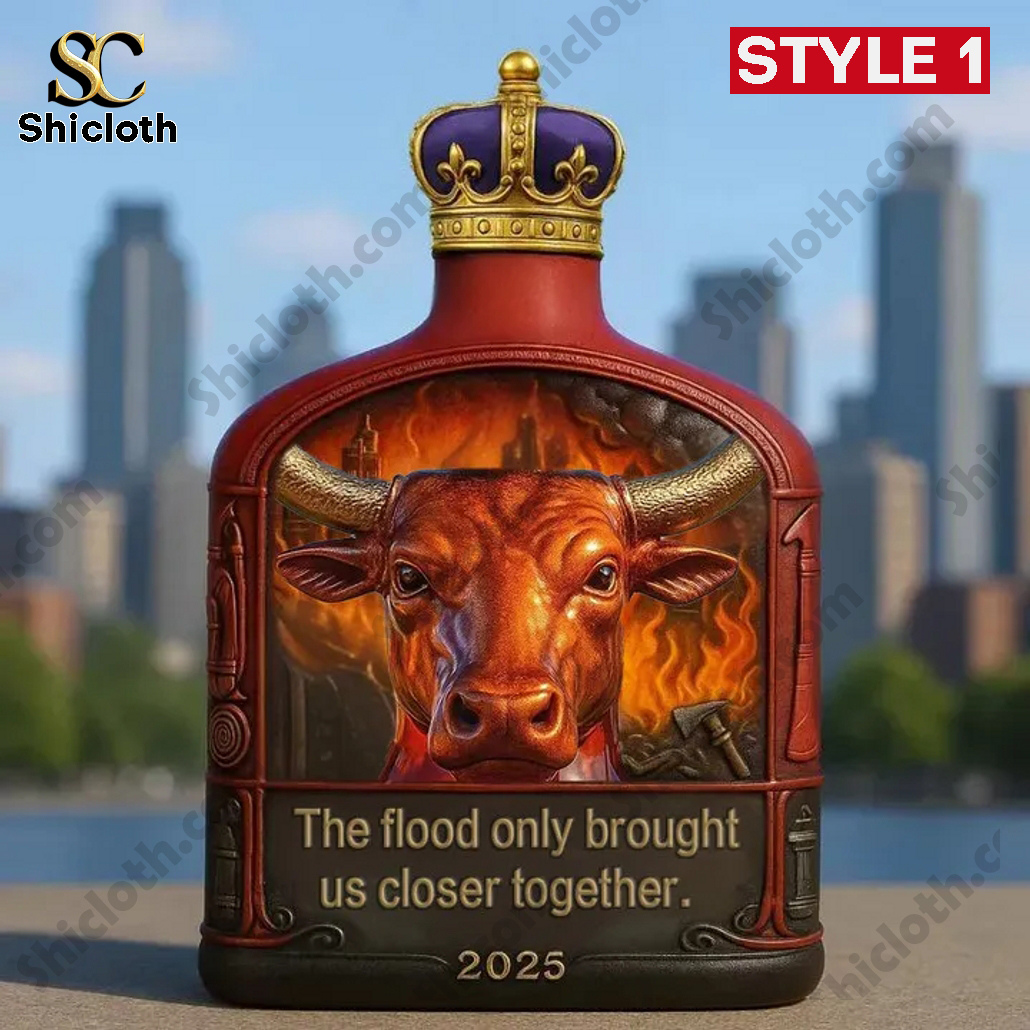 Floods Are Ruthless, But There Is Love In The World 2025 Limited Edition Whisky Bottle