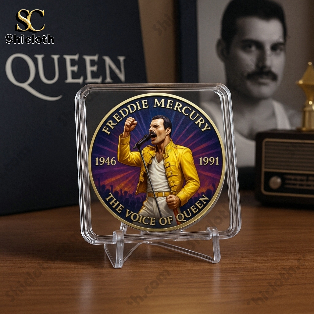 Freddie Mercury The Voice Of Queen Memorial Coin