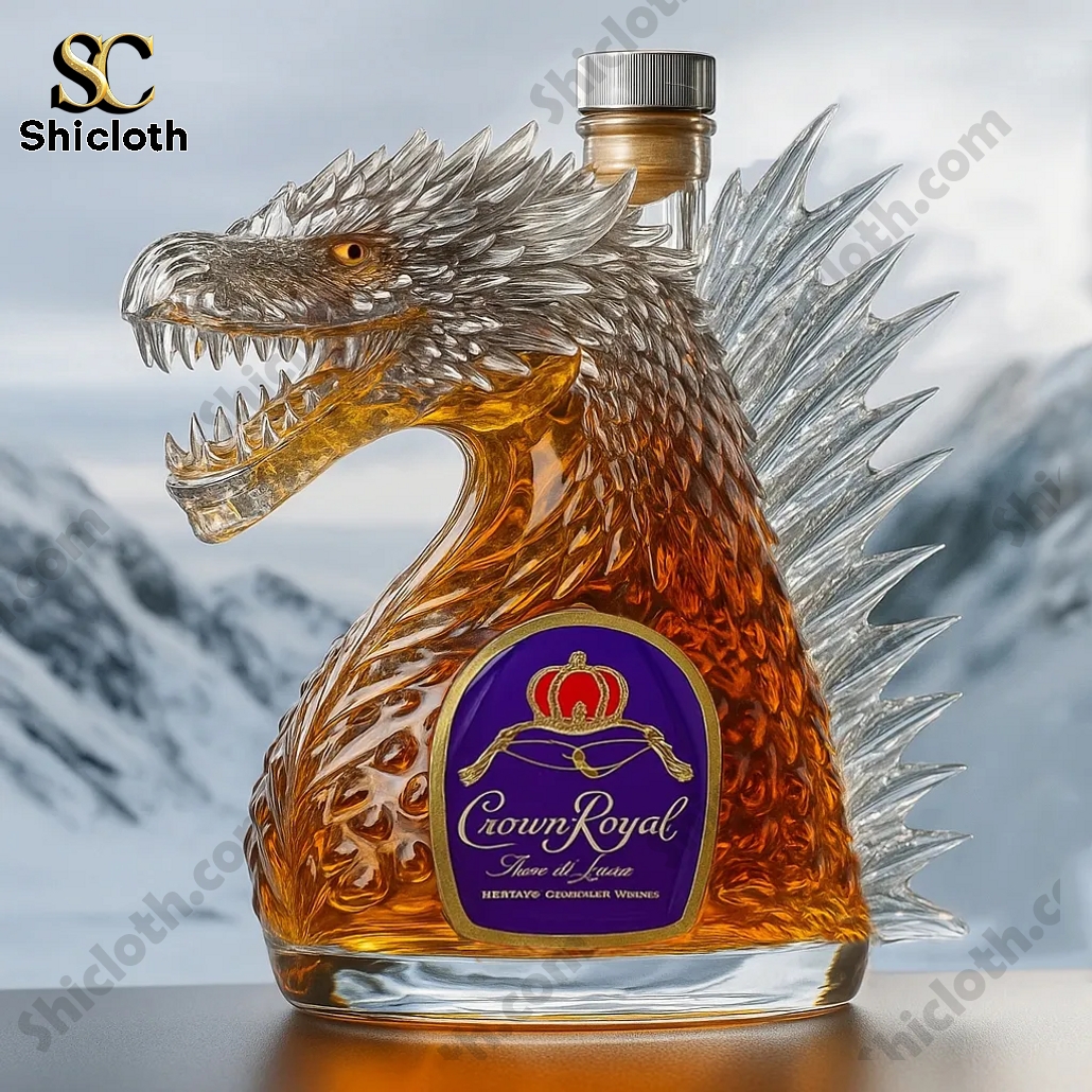Game of Thrones Dragon Whiskey Bottle