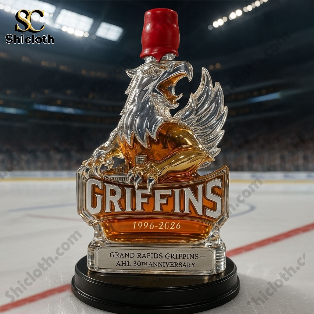 Grand Rapids Griffins 30th Anniversary Edition Decanter 5 Grand Rapids Griffins 30th Anniversary Edition Decanter - Image 5